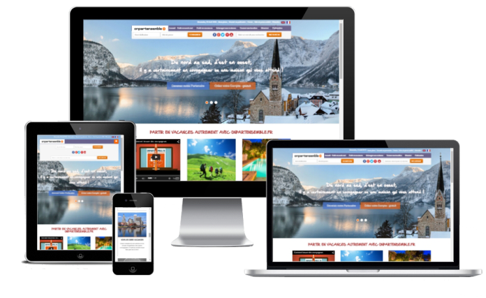 responsive web platform design